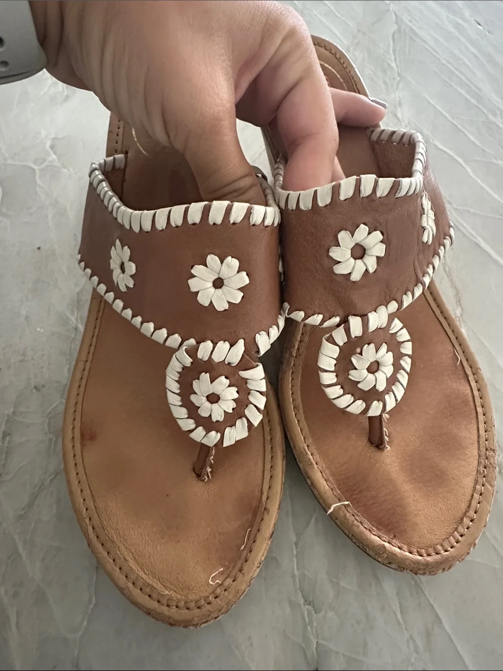 Jack Rogers classic brown